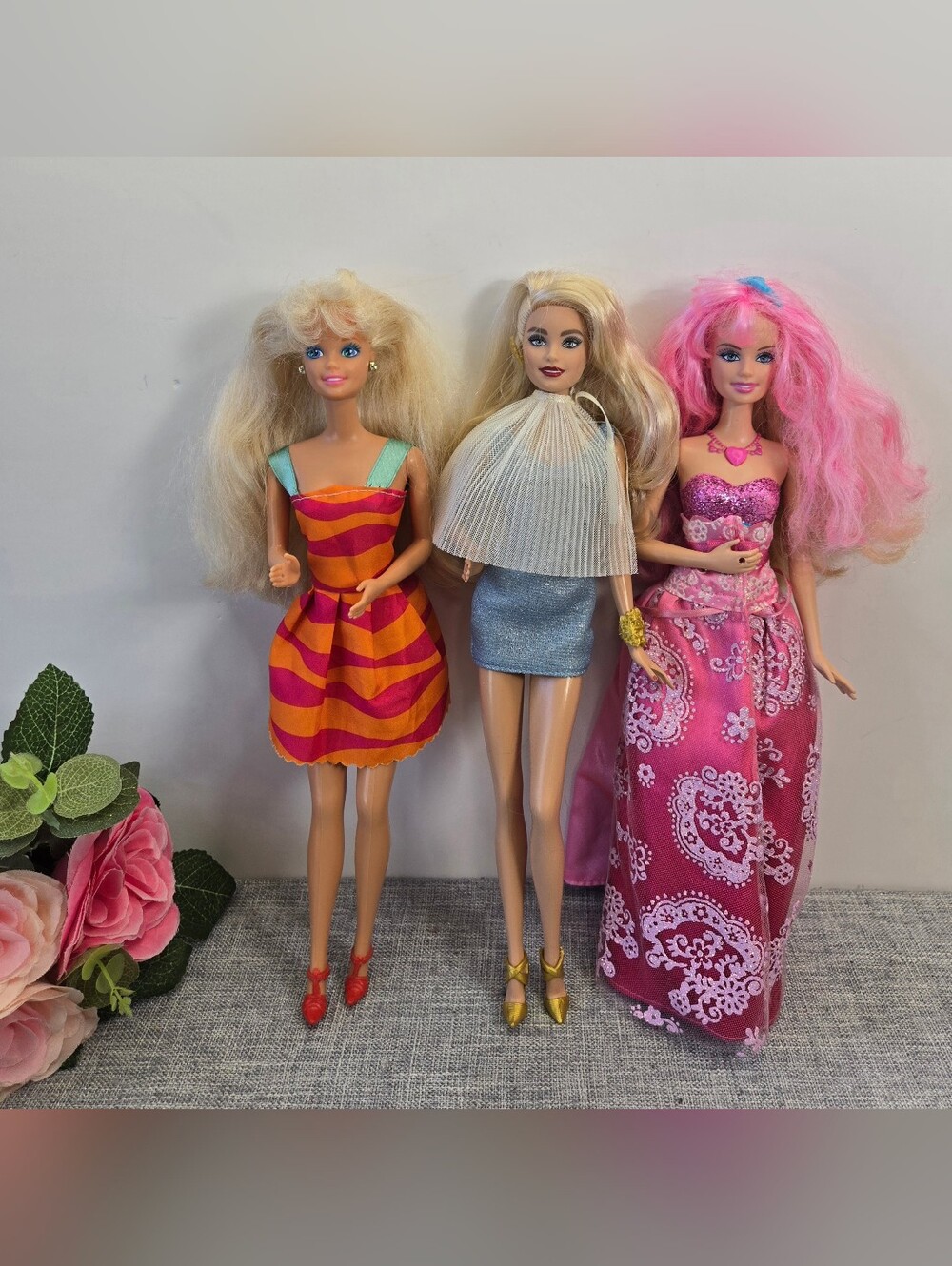 Vintage Barbie Doll Lot Of 3 Mattel